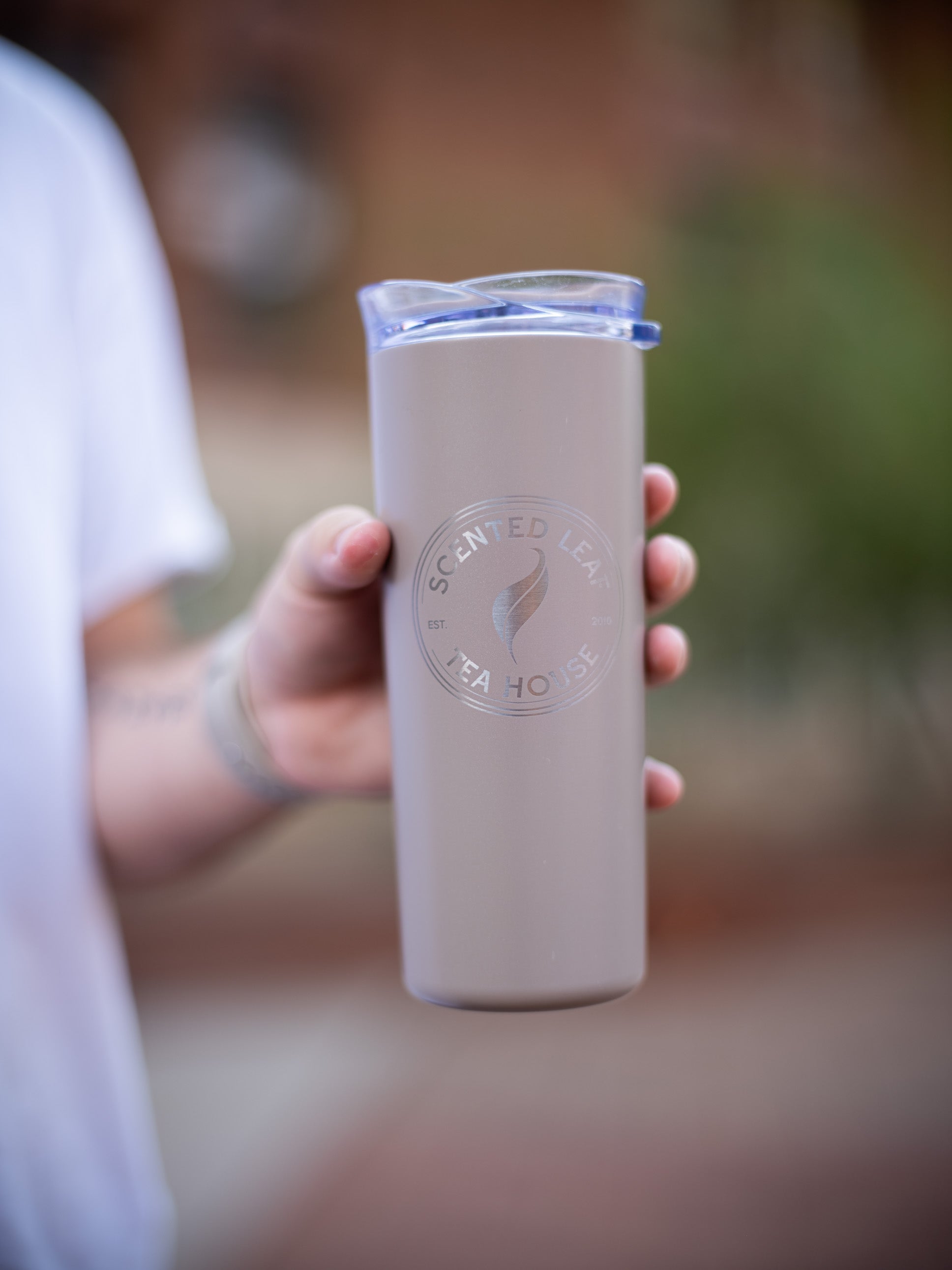 HOT/COLD STAINLESS STEEL TUMBLER