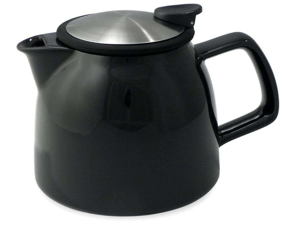 Bell Teapot with Basket Infuser 26 oz (color options)