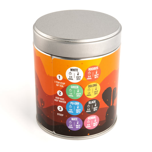 "Warm Desert Night" Tea Tin
