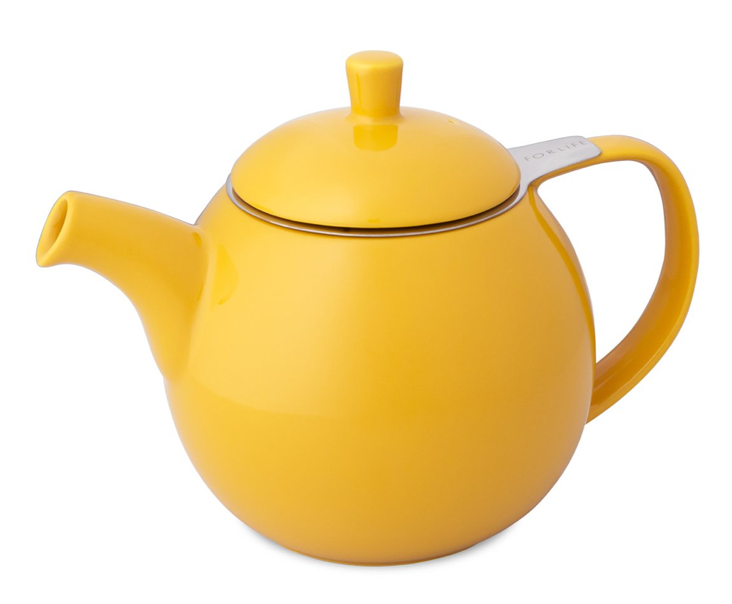 Curve Teapot with Infuser 24 oz (color options)