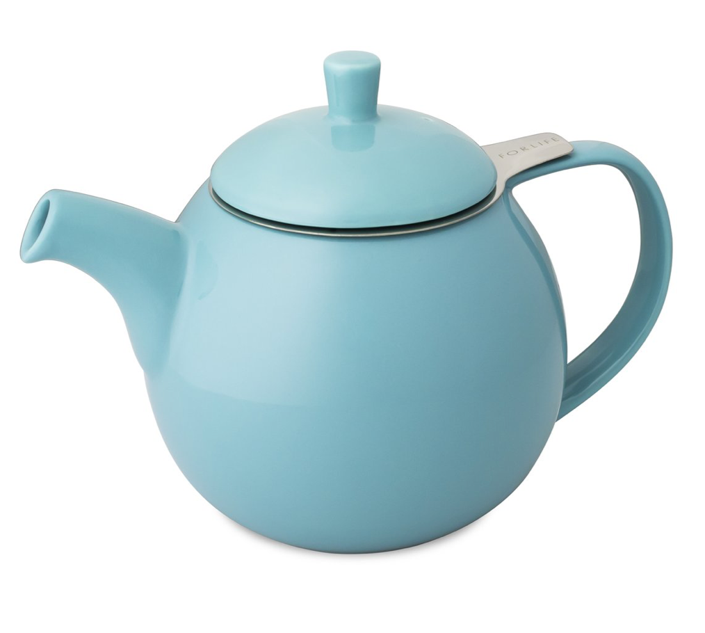 Curve Teapot with Infuser 24 oz (color options)