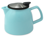 Bell Teapot with Basket Infuser 26 oz (color options)