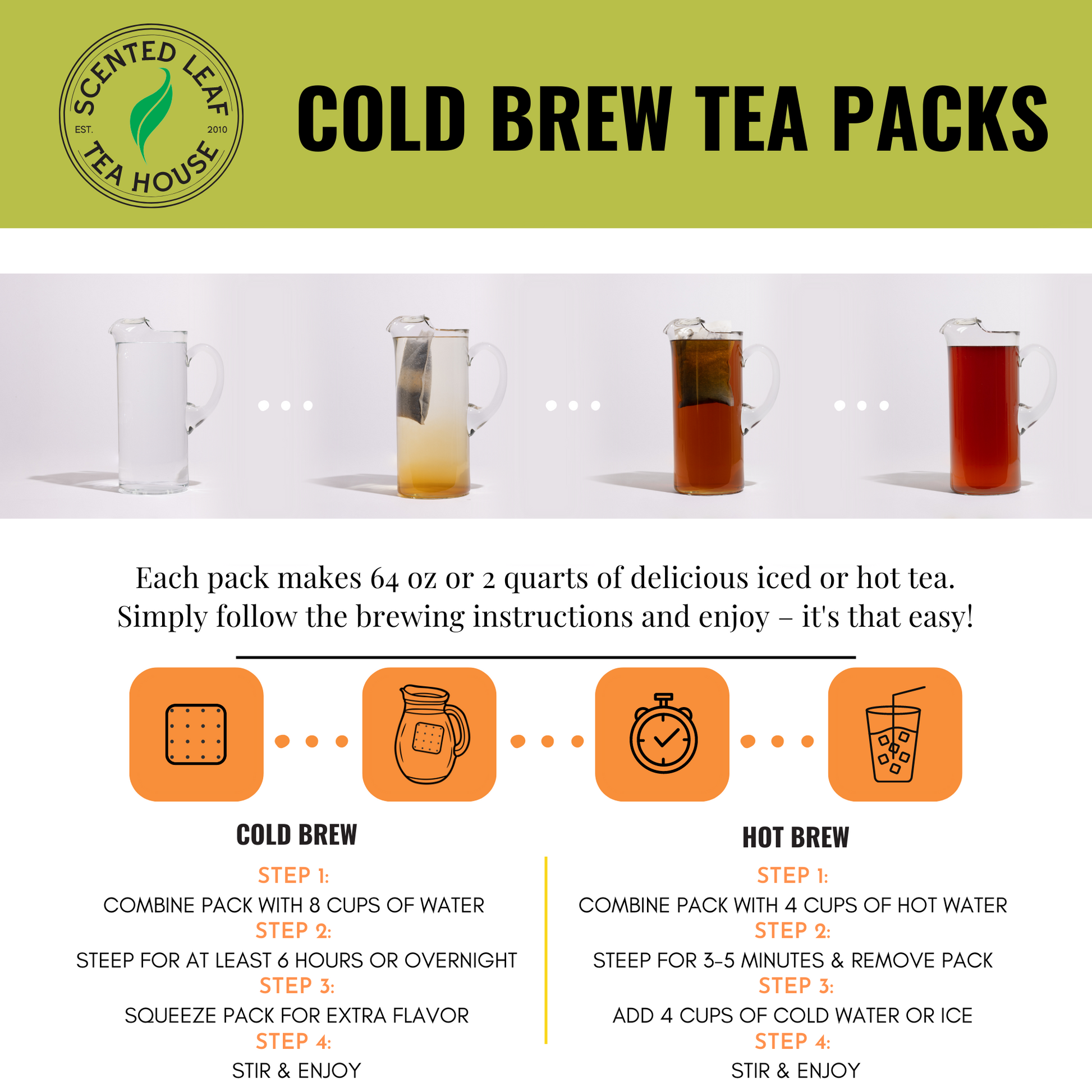 How to Make Cold Brew Iced Tea Safely - Life is Better with Tea