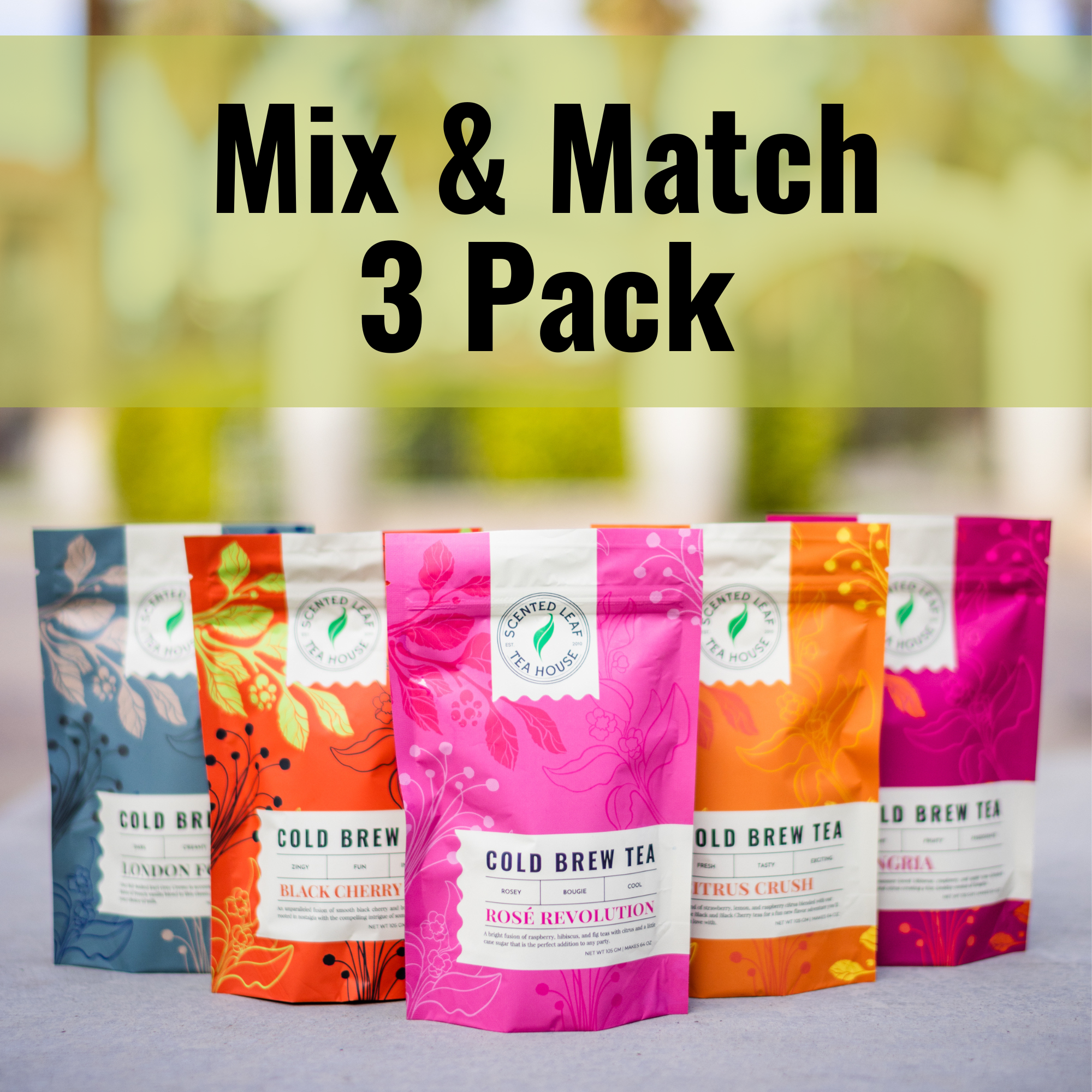 Mix and Match 3 Cold Brew Packs