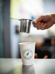 Folding Handle Tea Infuser with Carrying Case
