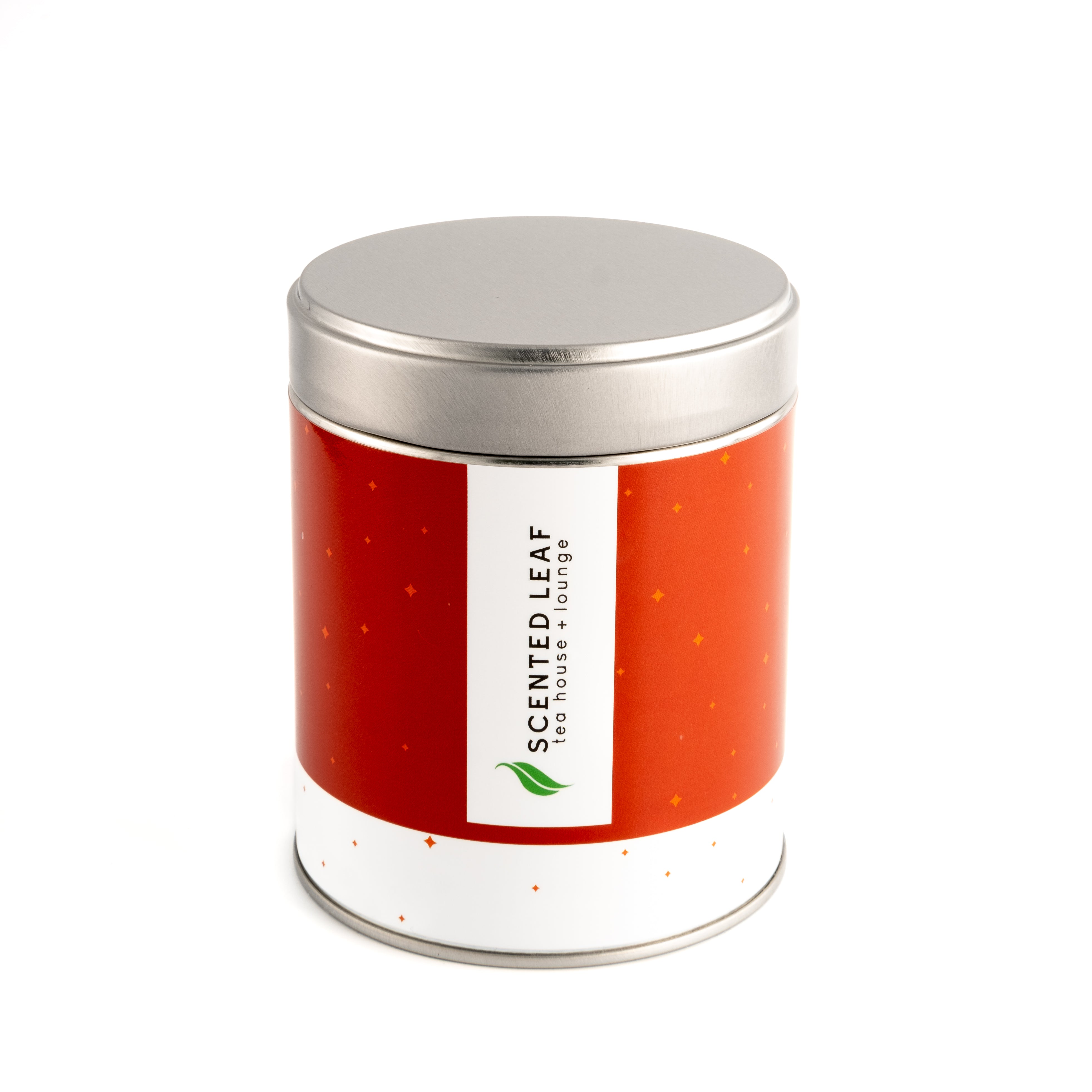 "Red Polka Dot" Tea Tin