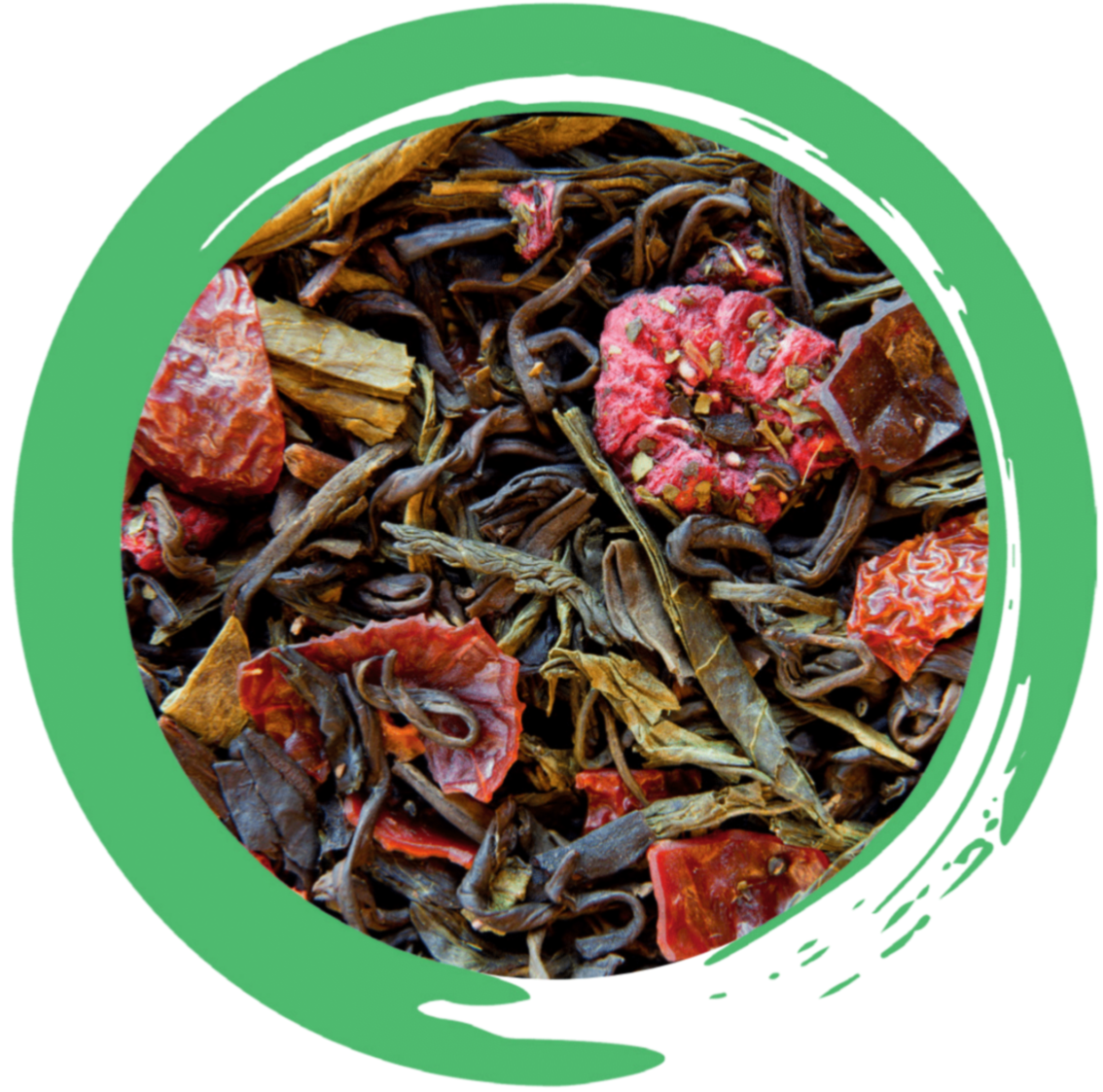 Pomegranate Raspberry - Green Tea