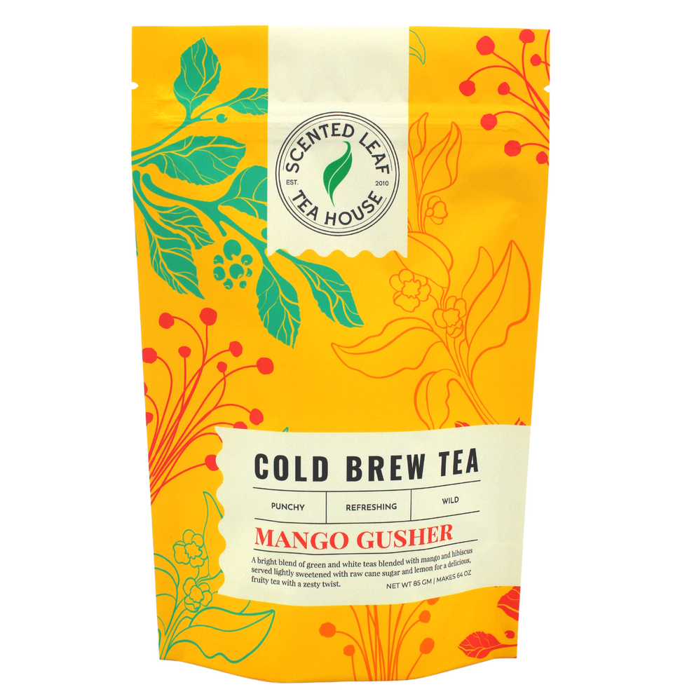 Mango Gusher Tea | Cold Brew Pack & Scented Leaf Tea House